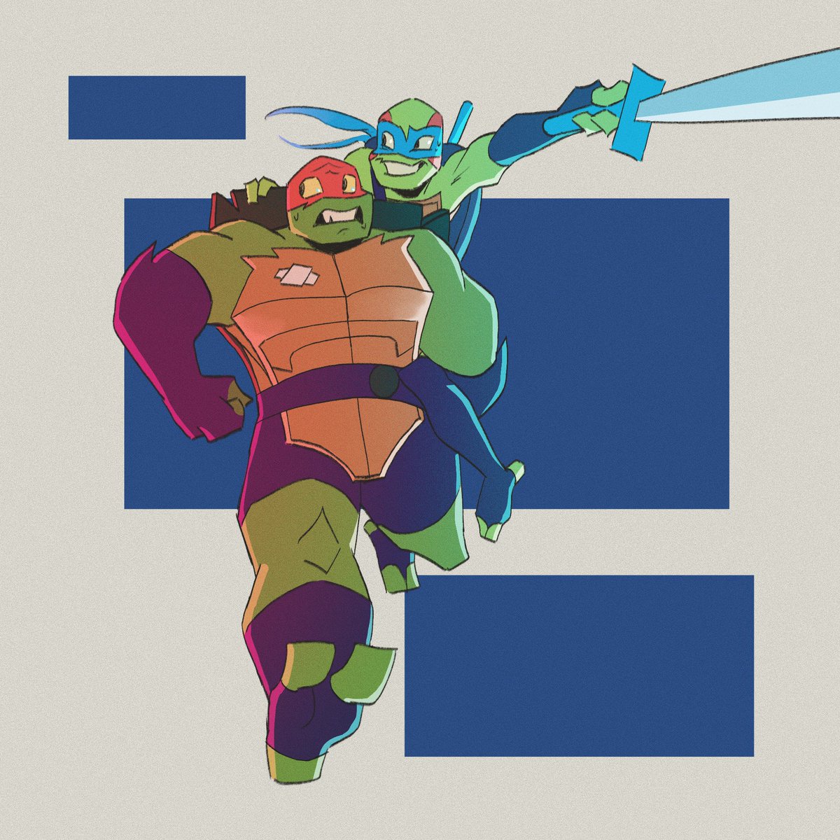 darelwaffleking's tweet photo. rottmnt leo and raph have such a funny dynamic https://t.co/TwtoiZy169
