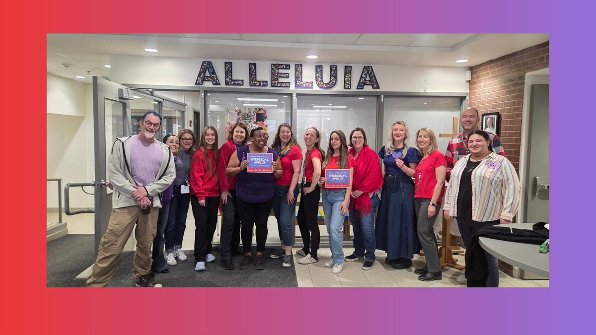 CorpusOCSB's tweet photo. A staff that support each other is what makes a school extra strong and connected! #ocsbBeCommunity https://t.co/JXsy7CSawv