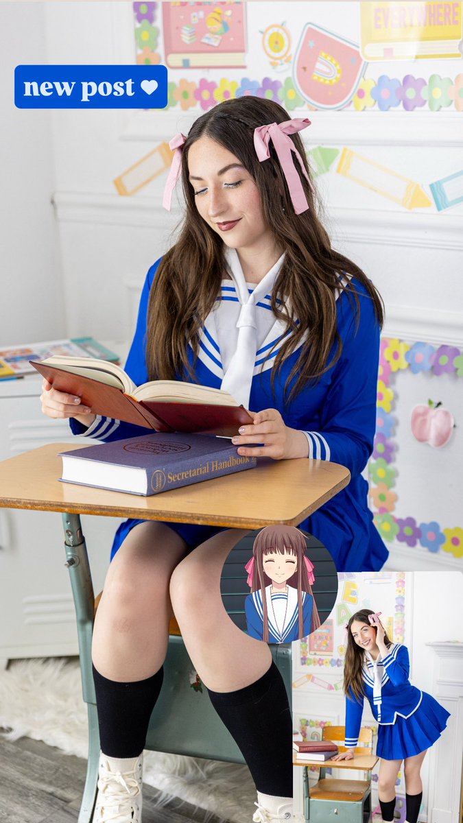 squigls_'s tweet photo. new cosplay post on insta 💙 #fruitsbasket #tohruhonda - go tell me who your favorite character is!! 🦊🐭
https://t.co/iAF86jW2PX https://t.co/kIMR7qTu2w
