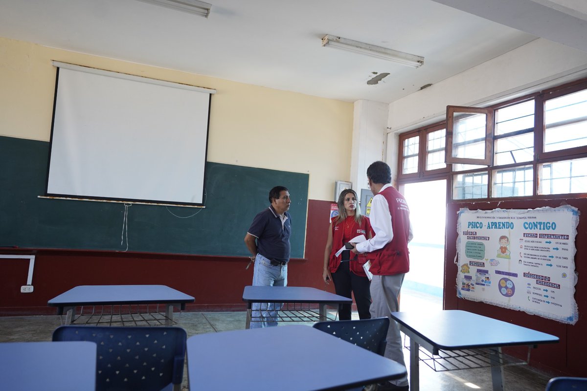 proniedperu's tweet photo. En el marco del plan Colegio Limpio y Seguro, el pronied realizó inspecciones en tres instituciones educativas del distrito de La Perla, Callao: I.E. 5027 Arturo Timorán Haltenhof, I.E. 5028 Santa Rita de Casia e I.E. 4004 San Martín de Porres.
#Pronied #InfraestructuraEducativa https://t.co/SEi2XMfMoC