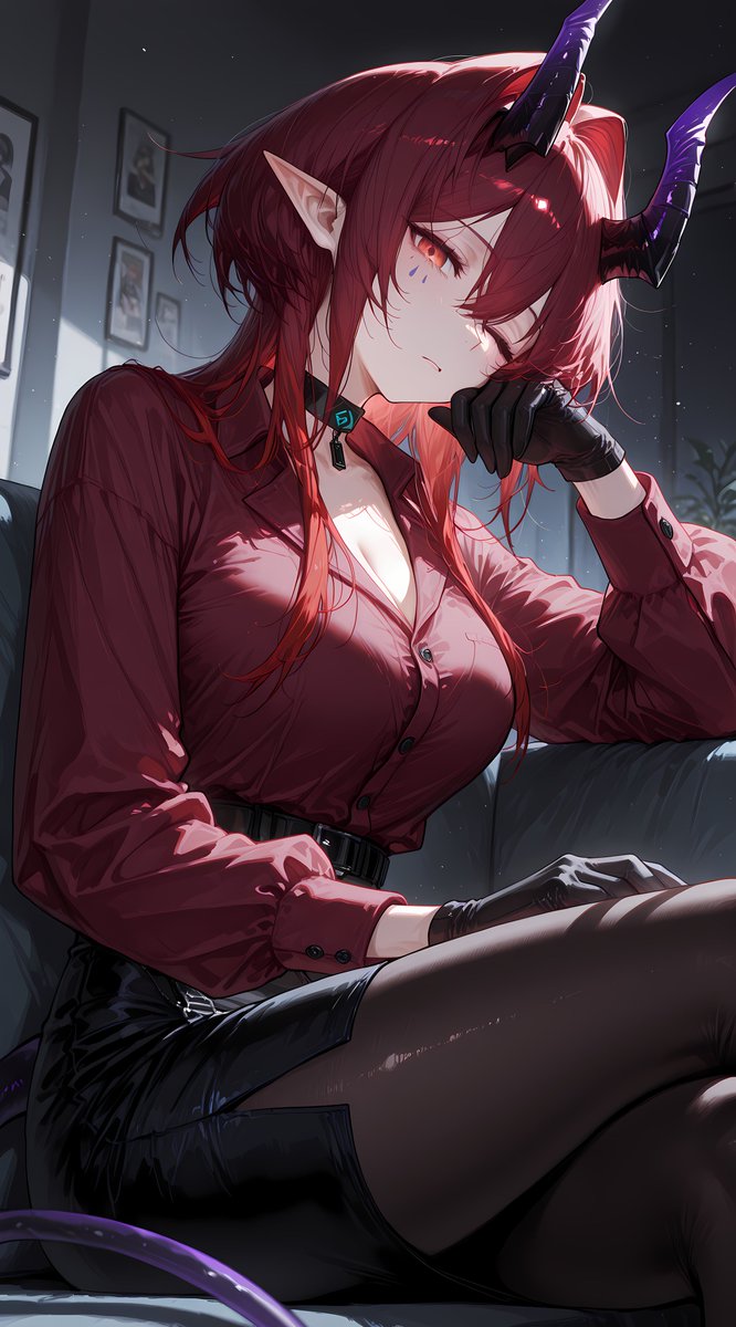 PentaFour4's tweet image. Ascalon.

#Arknights #AIイラスト #Ascalon