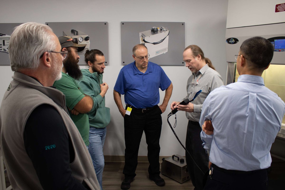 AirTechIntl's tweet photo. REMINDER: May Filter Leak Test Training is just two weeks away

EMAIL: ATITrainingUS@ATItest.com to register

May dates:
13 – Airflow Measurement &amp; Testing (Cleanrooms, BSCs, FFUs, and more)
14 – HEPA Filter Leak Testing (IEST-RP-CC034 Photometry)

https://t.co/QEB55bvMq2 https://t.co/jj5IKz7Frn