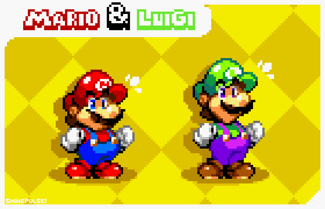 ShinePulseDS's tweet photo. The Mario Bros

#SuperMarioBros https://t.co/VvxIfzwu7O