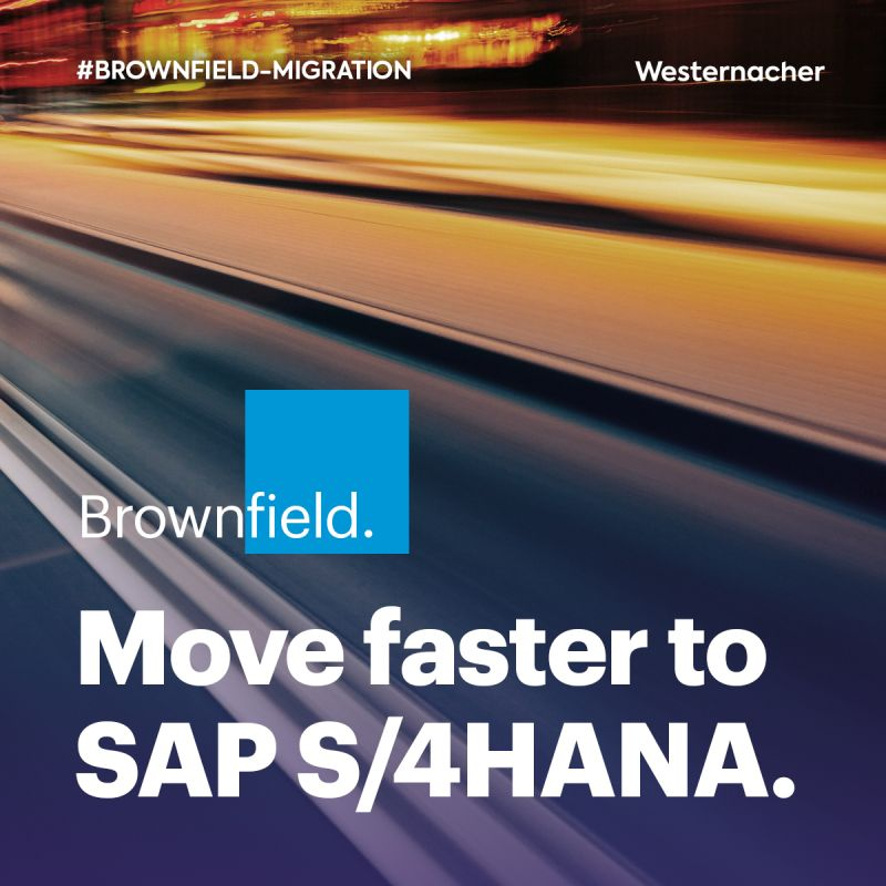 WesternacherCON's tweet photo. Brownfield: Move faster to SAP S/4HANA. Reuse existing processes and data to accelerate your transition, reduce disruption, and deliver value early. A pragmatic path with more control and faster results. Want to learn more? Get in touch.
[https://t.co/wQVijLTTXB] https://t.co/WIet9oYmKF