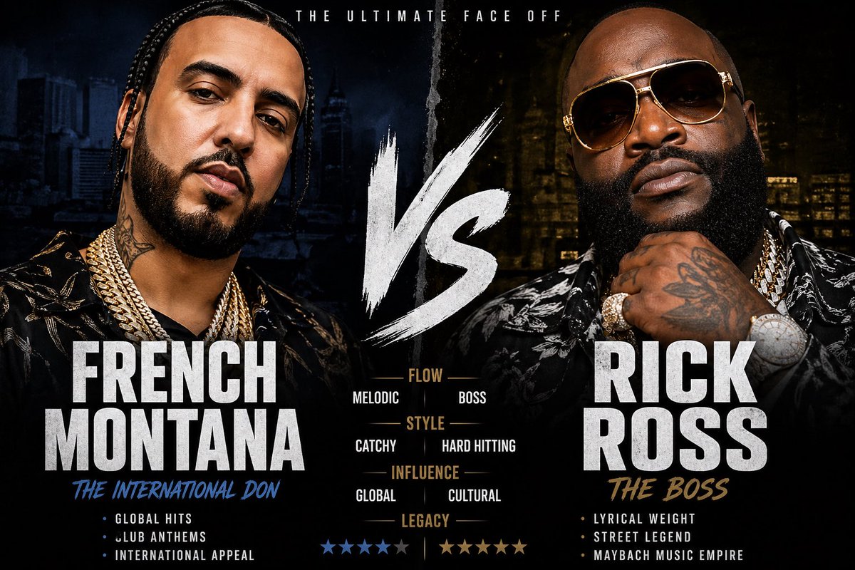 VCNEWSNETWORK's tweet image. #RICKROSS vs. #FRENCHMONTANA
VERZUZ

MAY 7TH 🚨