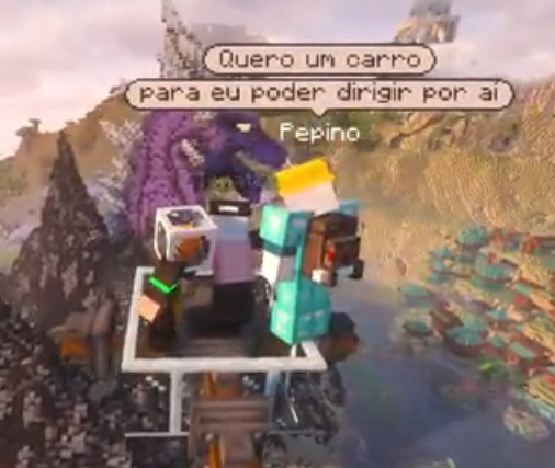 ThayZetah's tweet photo. Pepino tem tudo oque quer, na hora que quer kkkkkkkkkkk @QSMP2 https://t.co/fbyw5UZrsS