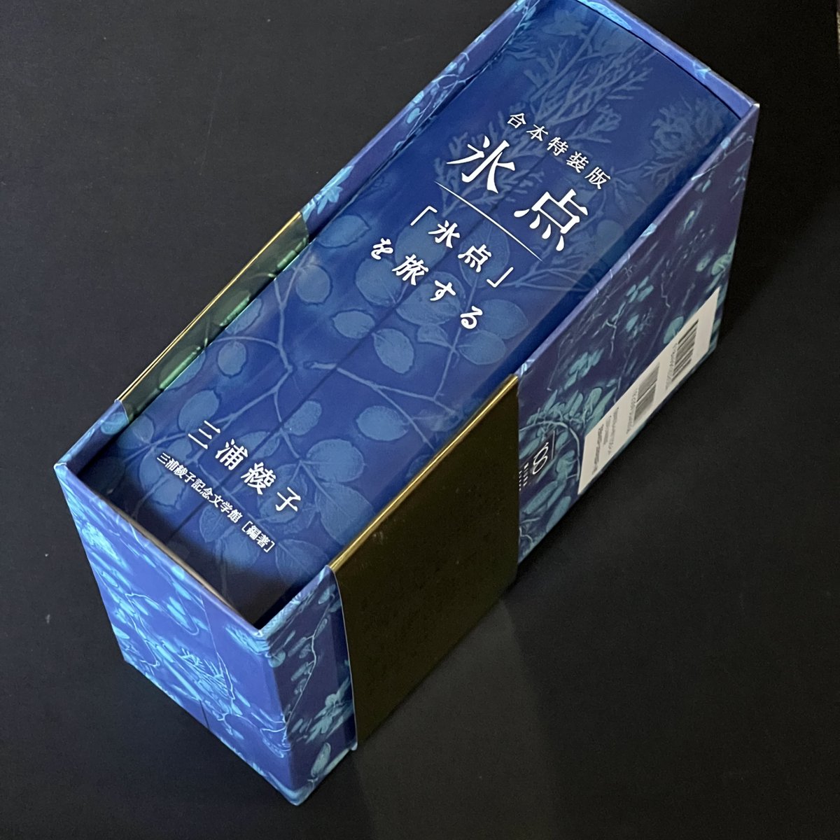 三浦綾子記念文学館で以前買い求めたのがこちらの特装本。小説「氷点