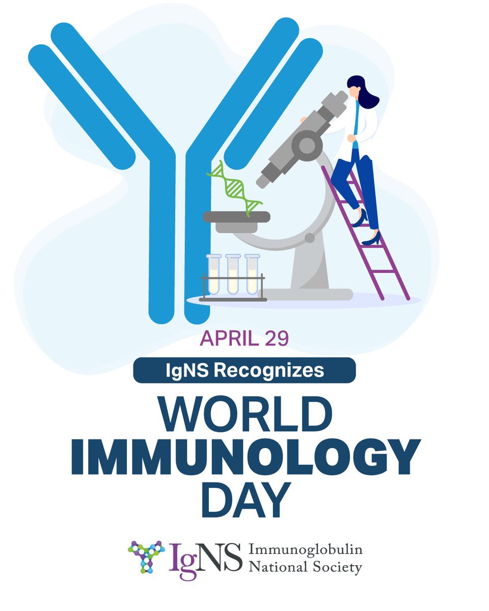 Immunoglobulin National Society tweet media