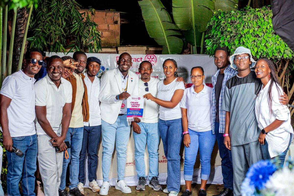 Winniemarz1's tweet image. On 25/04/26, I attended the installation of the new President @SolomonOpolot2 at the @RCTLuzira ~an amazing evening of dining, networking,and connecting with Rotaractors from different clubs,we all are committed to Service Above Self✨#Rotary #Rotaract #Serviceaboveself