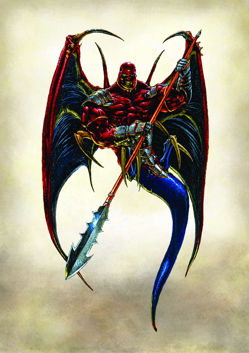 Chronopia_'s tweet photo. Demon Wings - cruel scavengers of the Devout. They hunt the wounded, snatch the fleeing, and feast on the fallen. Where they circle, death is never end. #Chronopia #Devout #Demon #DemonWings #wargaming https://t.co/cbmV2TlPwf
