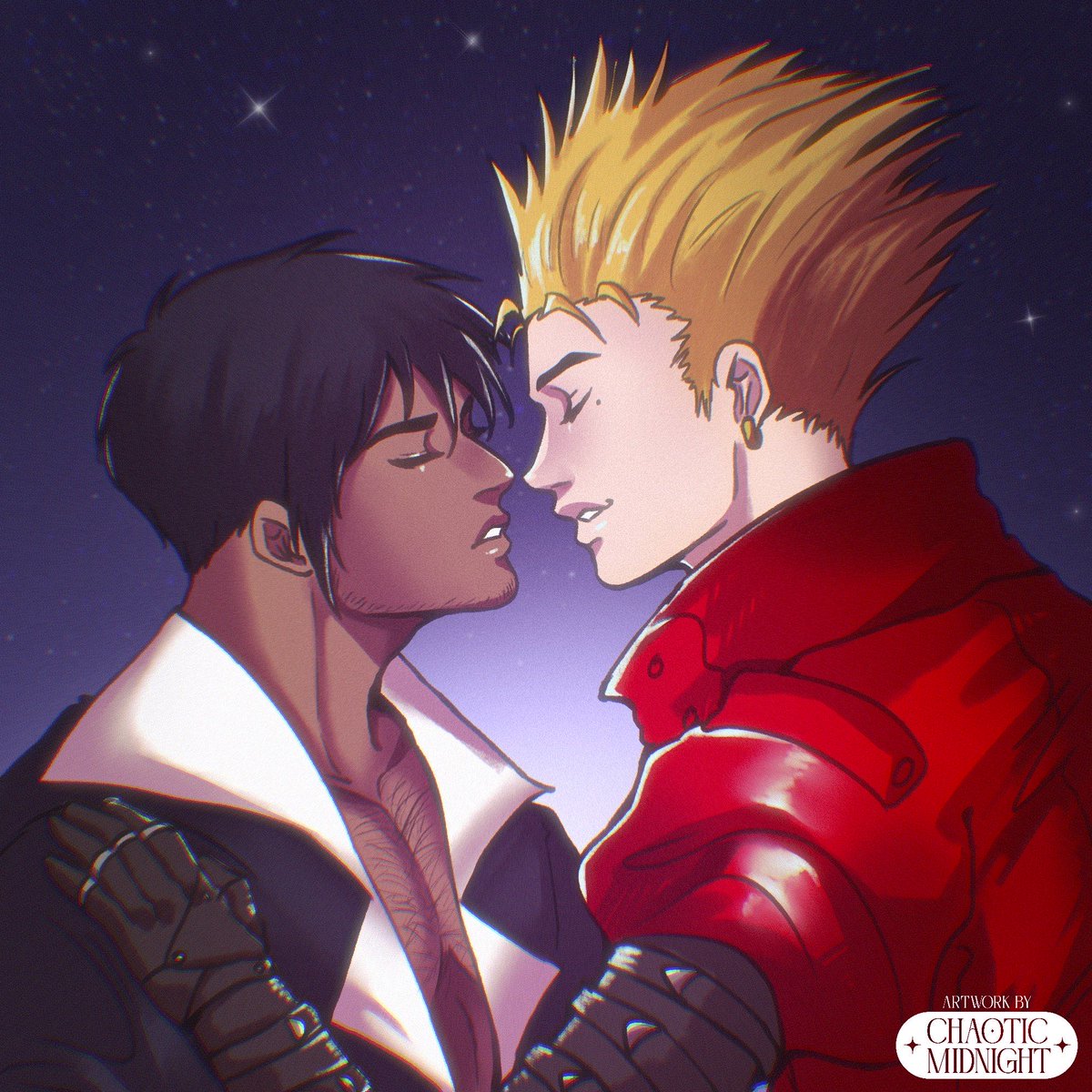 chaoticmidnight's tweet photo. One last kiss before fall

.
.
.
.
.
.
.

#vashwood #TRIGUNイラコン #trigun #wolfwood #vash https://t.co/XwpLMzxW0z