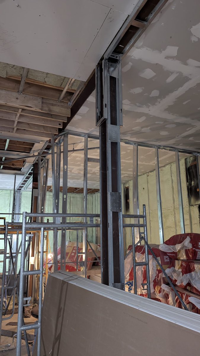 AssetConsLtd's tweet image. Progress update: Electrical work underway at 299 Main St E, Hamilton. Focused on delivering energy-efficient, sustainable, and cost-effective solutions to support smarter infrastructure.

#Hamilton #ElectricalWork #EnergyEfficiency #Sustainability #Construction