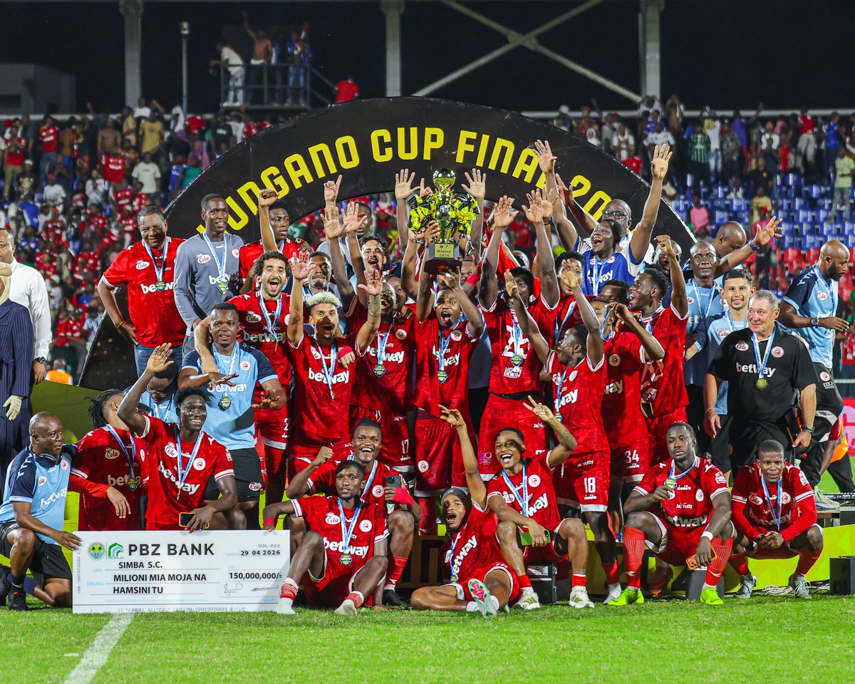 🏆 WE ARE CHAMPIONS OF MUUNGANO CUP 2026 🏆 #NguvuMoja