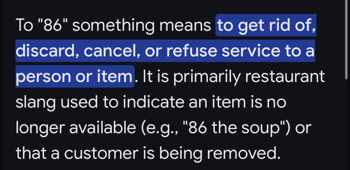 markjsurfer's tweet image. Things that are crystal clear:
They waited over a year to prosecute:  No imminent threat. 

86 has non-threatening meanings:  1A protection.

This is by definition a frivolous lawsuit:  Comey will recover legal damages.
#AbuseOfPower 
#WorstPresidentEver