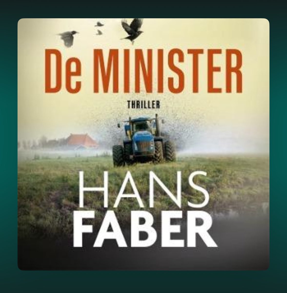 Mir6776's tweet image. Boek 35 2026

#BoekPerWeek #MireilleLeest #MireilleLuistert #DeMinister  #HansFaber 

⭐️⭐️⭐️⭐️
