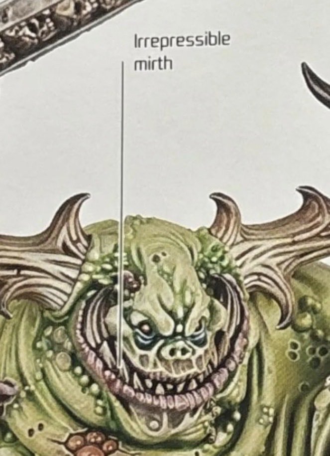 Mortarion, the Prince of Decay tweet media