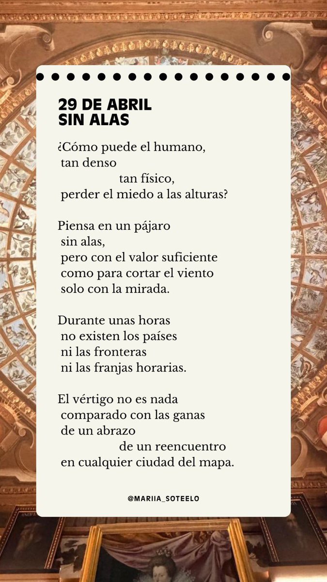 mariia_soteelo's tweet photo. 29 de abril.
Sin alas
#escapril2026 https://t.co/Fkr6LyOrkg