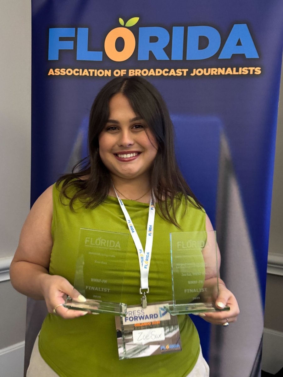 wmnf's tweet image. WMNF just earned top honors at the 2026 Florida Association of Broadcast Journalists Awards, taking home two First Place wins and multiple finalist recognitions, highlighting the power of local, independent journalism driven by the community  

Read more below 👇

#WMNF #TampaBay