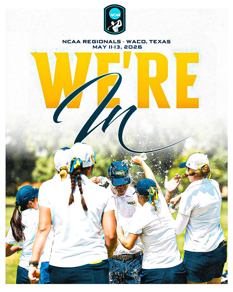 NAU Golf tweet media