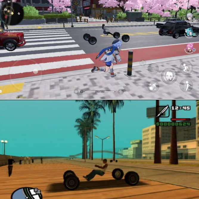 No mentían cuando decían que NTE es como el GTA de los gachas