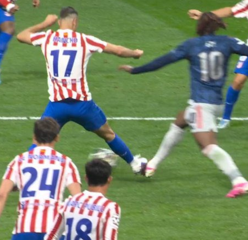 Ref says pen VAR should only be getting involved if its a clear and obvs error which its not and then they go on to look at 15 replays because they cant decide if it was A CLEAR ERROR and change their mind after seeing clear contact