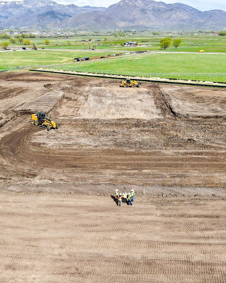 EDA_arch's tweet photo. Groundbreaking at the Heber Valley. 
The Wasatch Administration Building is designed as an extension of its landscape, framing views of the mountains while integrating locally sourced stone. The mass timber structure brings warmth, efficiency, and sustainability. https://t.co/kVUCIz6fAI