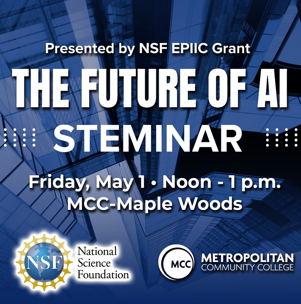 THE FUTURE OF AI STEMinar 🚀 Explore quantum computing, AI &amp; cybersecurity with Brilliancy DeepTech. Featuring Trey Rutledge on secure, innovative digital solutions. RSVP: Antwan.Daniels@mcckc.edu
#AI #QuantumComputing #Cybersecurity #STEMinar #TechInnovation