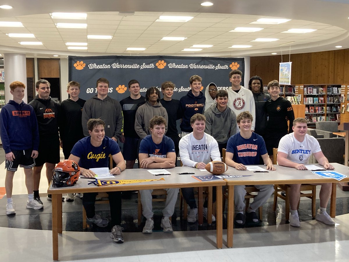 Wheaton-Warrenville South Football tweet media
