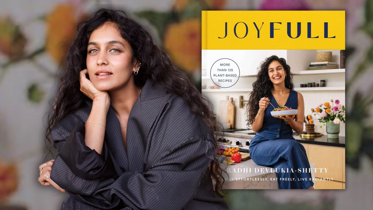 StJohnLib4's tweet image. How can eating dessert before dinner improve your wellbeing? Bestselling author Radhi Devlukia-Shetty takes us on a journey in her book JoyFull. Learn more on Tuesday, May 5 at 1 PM via digital live-stream. Register: libraryc.org/stjohnlib/1545…
#cooking #RadhiDevlukia-Shetty #joyfull