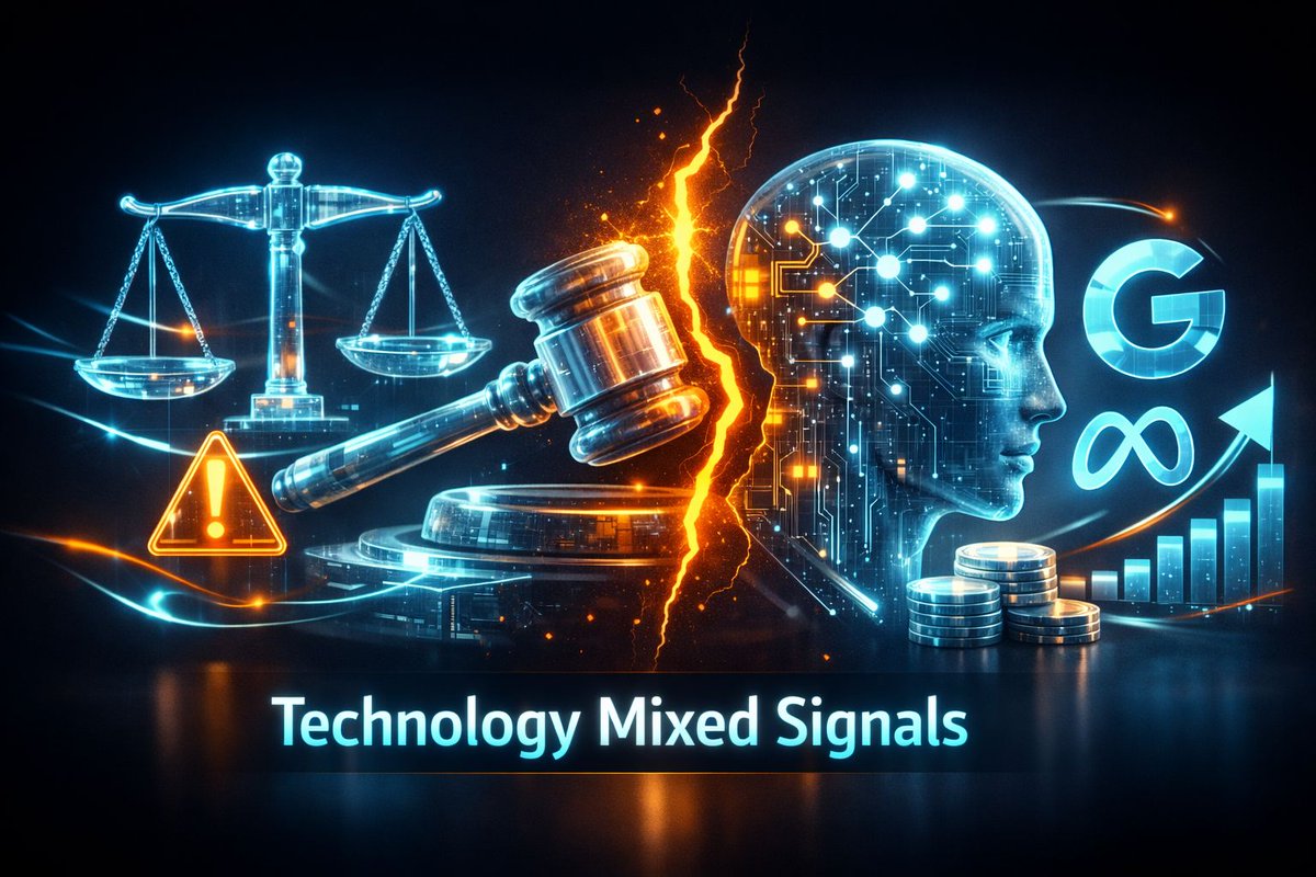 WolfOfWeedST's tweet image. Reg probes meet AI funding — eyes on $GOOGL $META setups. Tech rotation to semis &amp;amp; growth moving. Watch levels.

Read more: stockalpha.ai/sectors/techno…

#TechStocks #AI #Semiconductors