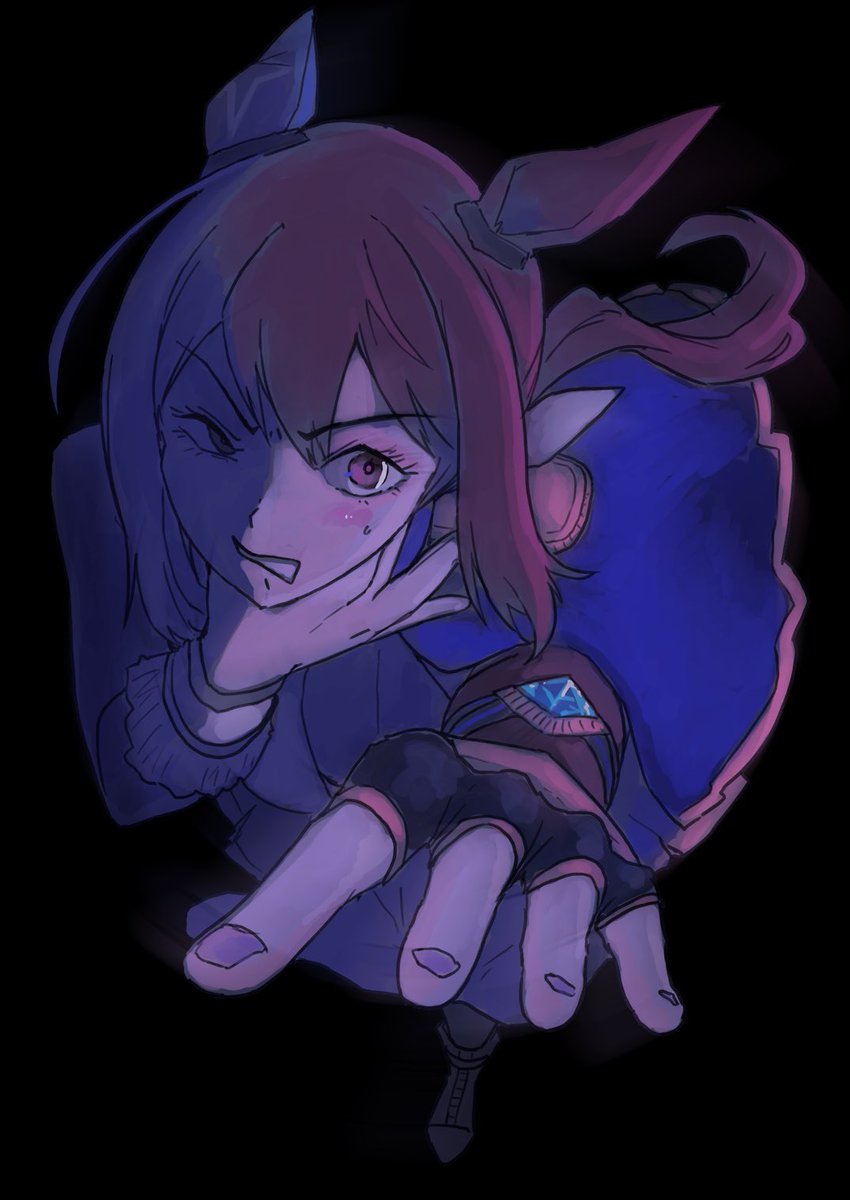#今月描いた絵を晒そう 暗めの絵が多め 