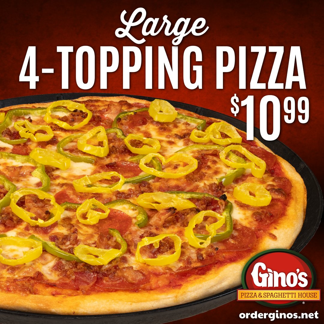 GinosPizzaWV's tweet image. ☔ We do need this rain! Let us make #dinnertime dry, easy, and delicious! 🍕🍝🥗
📲 ginospizza.com

📍 Offers valid only at participating locations: ginospizza.com/locations
🚗 Not all Gino’s offer delivery.
#DealsforDays #homestyle #GinosPizzaWV #rainydays #pizza
