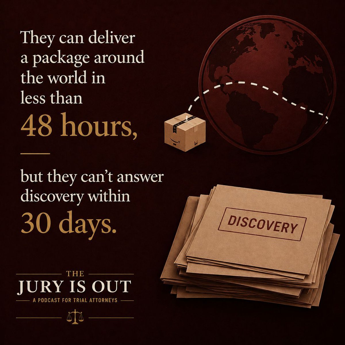 LegalTalkNet's tweet image. 📦 Speed isn’t the problem. Accountability is.

🎧 When the truck crashes, finding out who’s responsible gets a lot more complicated: play.megaphone.fm/wxp2hdzusnkeg2…  

#TrialLawyers #Litigation #PersonalInjuryLaw #DiscoveryProcess 

@SimonLawFirmSTL