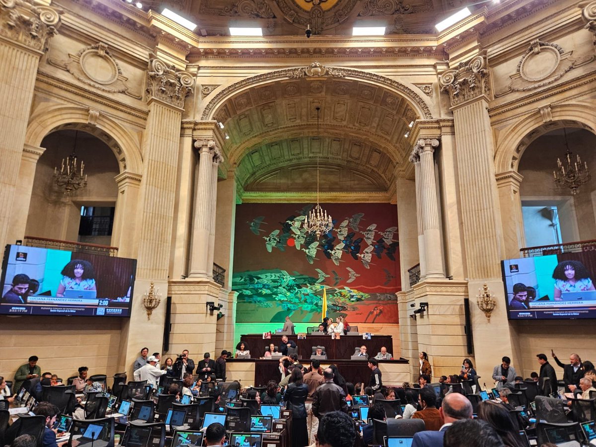 Cámara de Representantes de Colombia tweet media