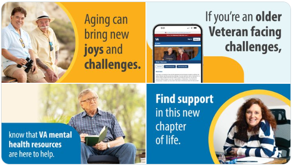 VABronx's tweet photo. If you’re an older Veteran, VA has specialized services to help you cope with medical, cognitive, and mental health conditions that can arise later in life. 

VA is here to help: https://t.co/gRrvwBZAsi https://t.co/BiPMgdQQUO