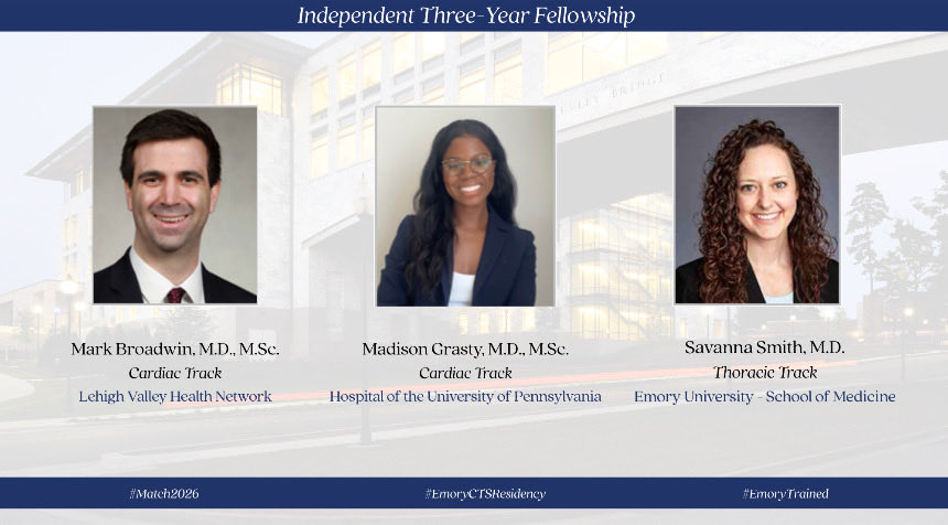 Emory CT Surgery Residency tweet media