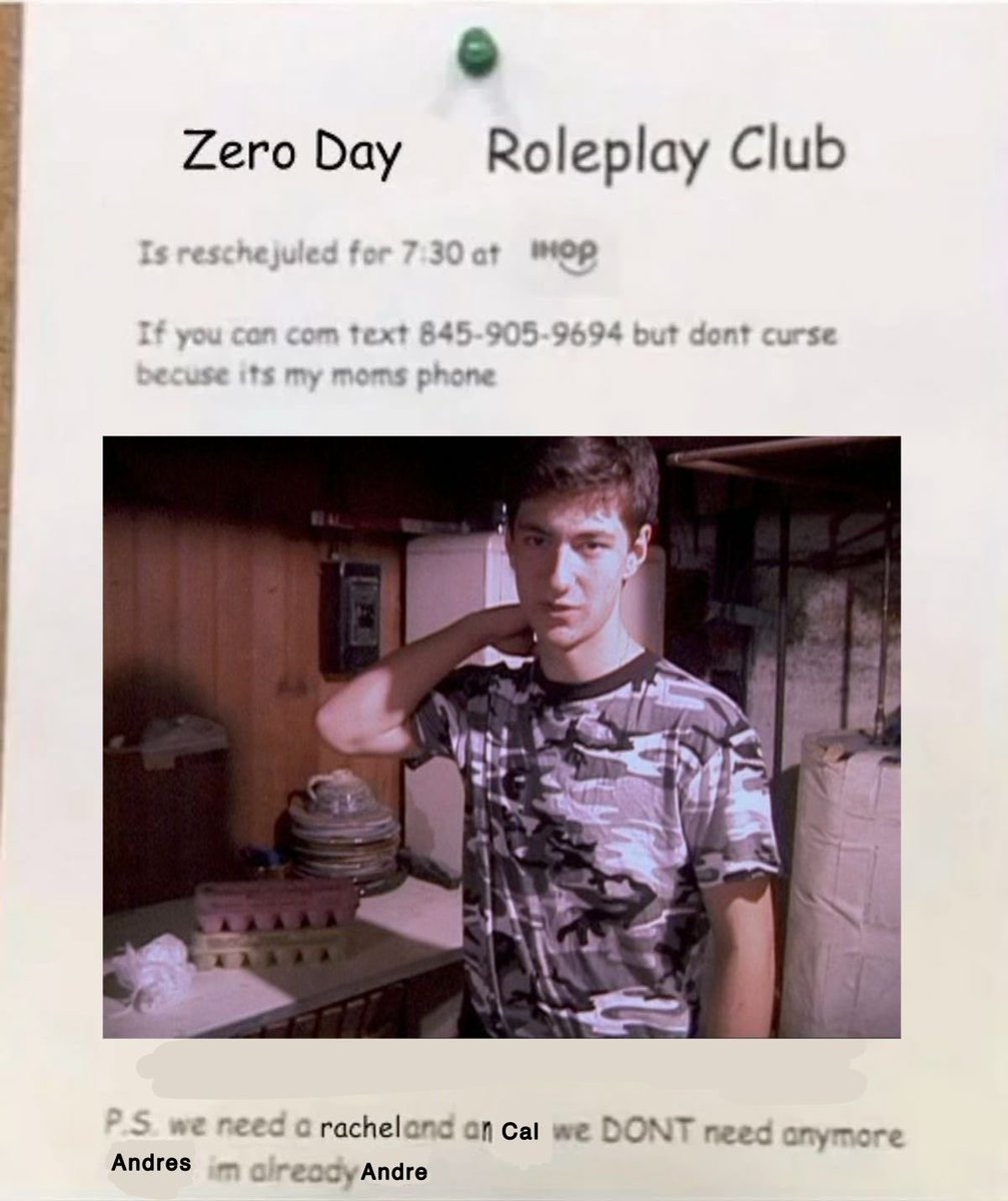 JackAlvarez44's tweet image. 20 | He/Him 
If you like #zeroday, #secretary, #bluevelvet or just #hockey, we’re probably already friends and you don’t know it yet (until now).
Tags: #moothunt〃・ #oomf