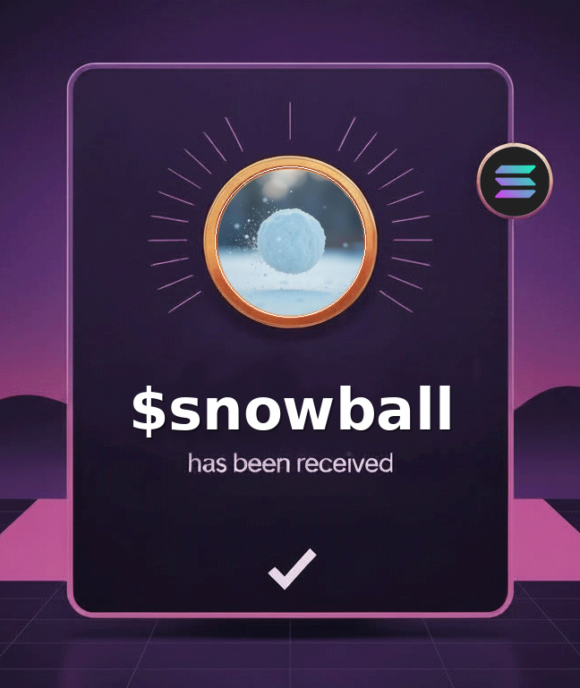 DMenteLibr3's tweet photo. $snowball  
  @ScanAirDrops   
  writeCA: Gbu7JAKhTVtGyRryg8cYPiKNhonXpUqbrZuCDjfUpump  in the search input   and collect yours   as I have done . https://t.co/gGpjTFq1Ww