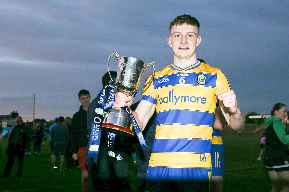 RoscommonPeople's tweet image. Roscommon U-20 players celebrating their Connacht final win in Tuam and Roscommon captain Eoghan Carthy, who had a superb game in the heart of the defence, pictured with the cup. Photo: Bernie O’Farrell
#RoscommonGAA #ConnachtGAA #GAA #DalataHotelGroup #ConnachtU20 @RoscommonGAA