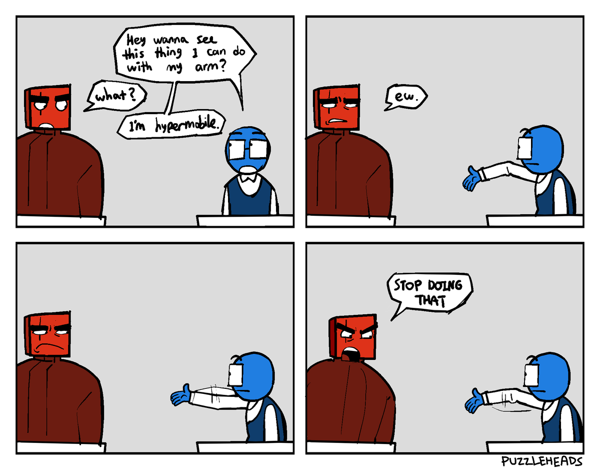 PuzzleHous3's tweet image. Hypermobile