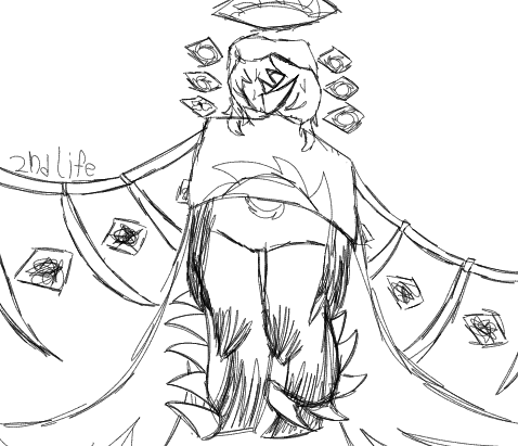 Existing2maybe's tweet image. amaris,, second life,,, concept,,,, I had worked on,,,,, 
I fucked it up a little but that's. okay.

#twotime #au