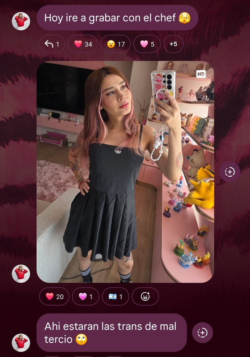 MollyUpdate_'s tweet photo. 📣 | ¡Molly irá a grabar con Chef en Proceso!

"Ahí estarán las trans de mal tercio 🙄" 

😂😂 https://t.co/r6s8zvyLa1