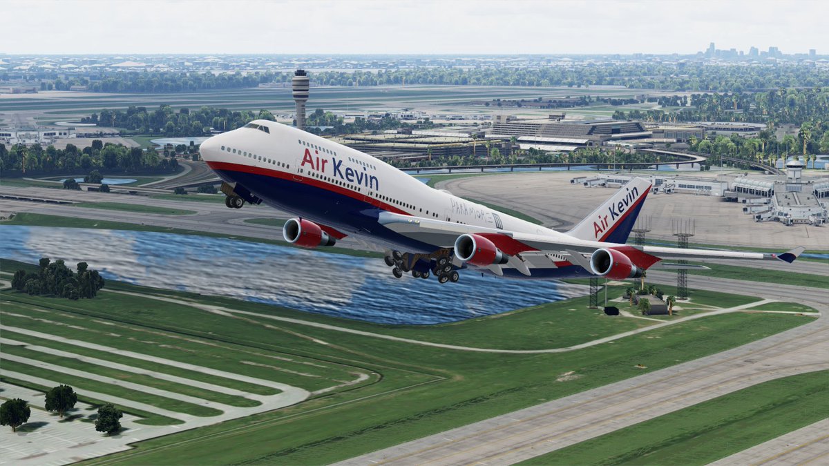We made our way down to Orlando and back, then sent everyone over to Squeekah after we got the good old Boeing 747-400 back to New York.