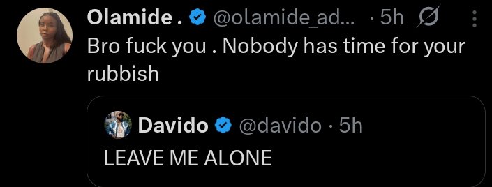 Incase you missed it.🔥😂
#davido
#olamide 
#nigeria