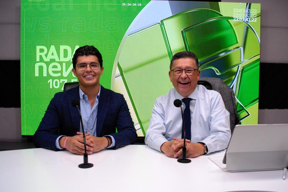 CECAQro's tweet image. Hoy participamos en @RadarNews1075  Segunda Emisión con @AurelioPTavera  donde abordamos un tema clave para Querétaro: la prevención y atención de las adicciones y la salud mental.

El Comisionado del #CECA, Sebastián Granados Ponce, informó que, en lo que va del año, las
