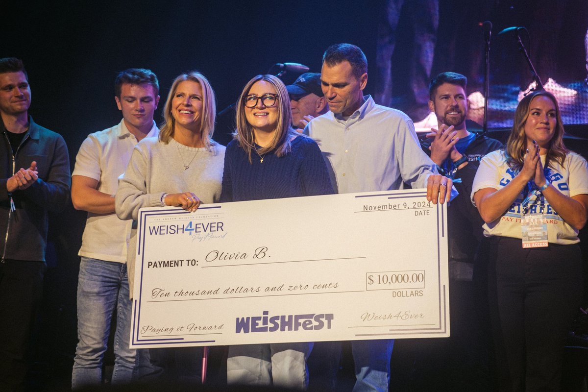 Weish4Ever's tweet photo. It’s with heavy hearts that we mourn the loss of beneficiary Olivia B. 🪽

We were honored to welcome Olivia into the Weish4Ever family during WeishFest 2024 and to support her alongside her loved ones. Our hearts are with all who knew and loved Olivia 💙 https://t.co/XEsTwmQqPD