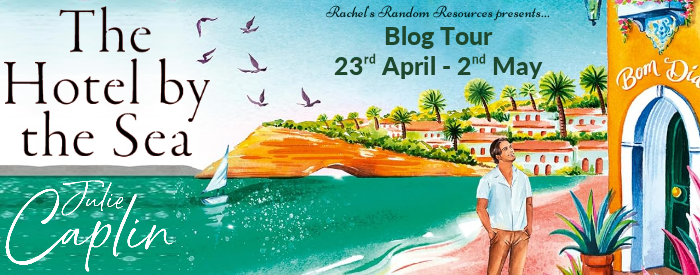 Bookmadjo's tweet photo. It's my stop on the blog tour for #TheHotelByTheSea by Julie Caplin @0neMoreChapter_ , so please head to my blog and check out my review: https://t.co/nN4JL8xJA0 https://t.co/pxzbYnGWQb