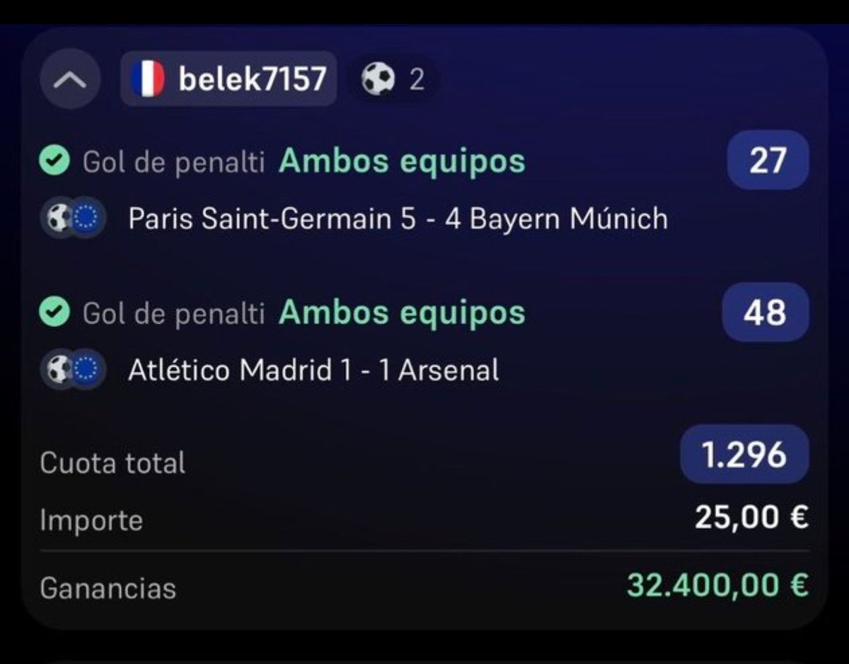 Apuestas de Fútbol tweet media