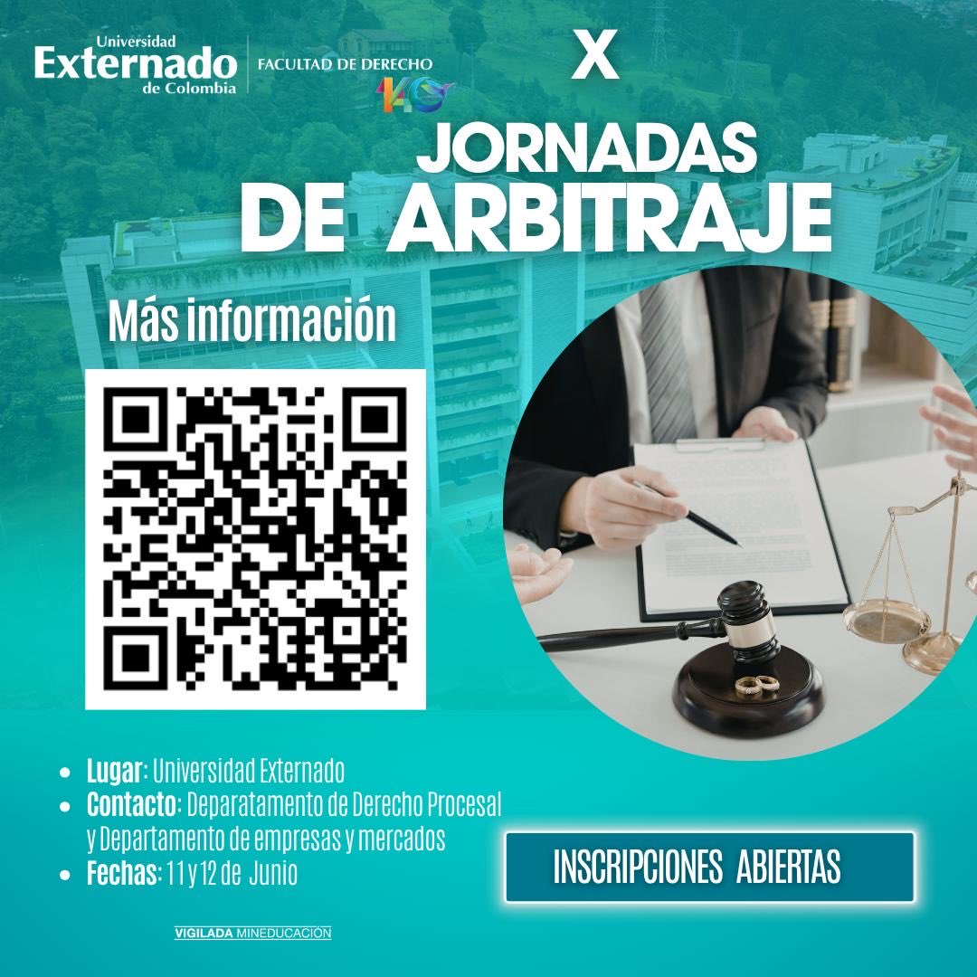 Departamento Derecho Procesal. U. Externado. tweet media