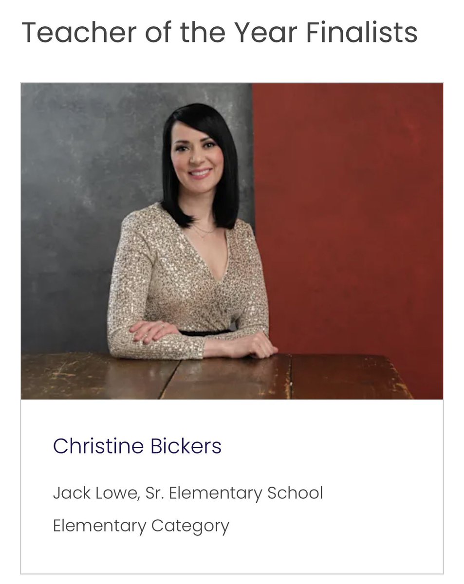 Christine Bickers tweet media